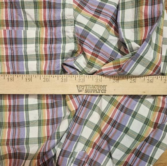 Cinch Purple Plaid Button Up Rodeo Cowboy  Western Shirt Men's Size XXL - Picture 5 of 8